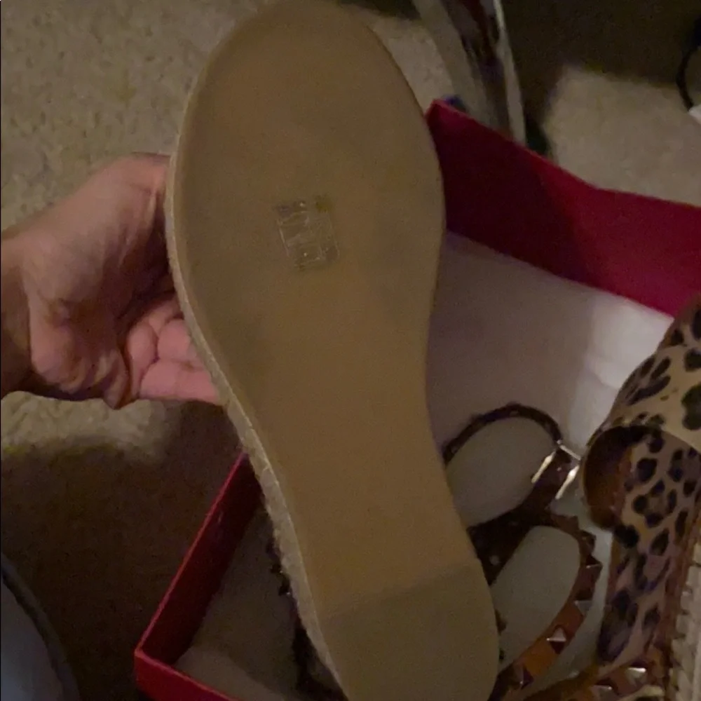 Valentino espadrille wedge